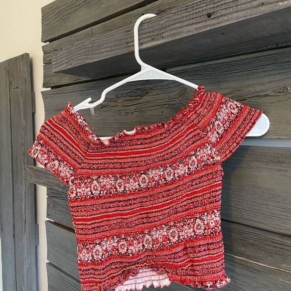 Red Crop Top - Picture 2 of 2